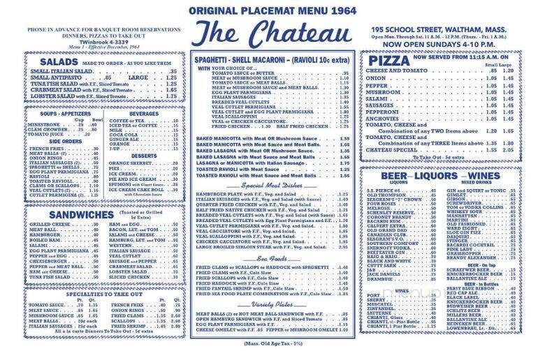 Chateau Restaurant - Andover, MA