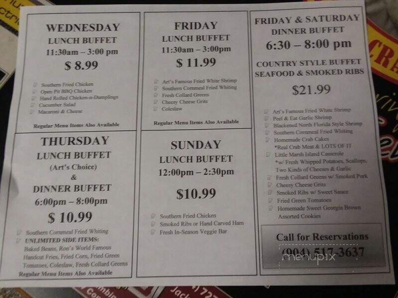 Southern Charm - Jacksonville, FL menu_pic
