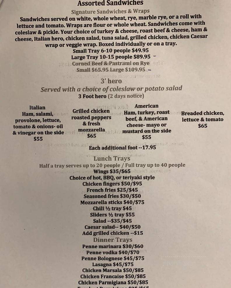 Benny's Luncheonette - Fair Lawn, NJ menu_pic