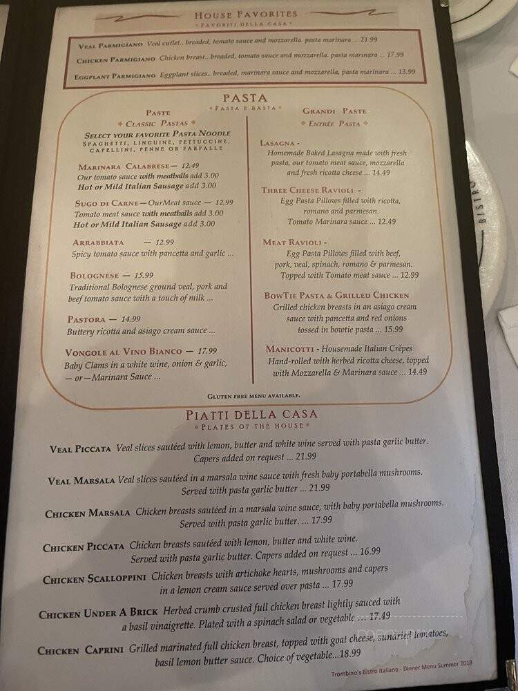 Trombino's Bistro Italiano - Albuquerque, NM