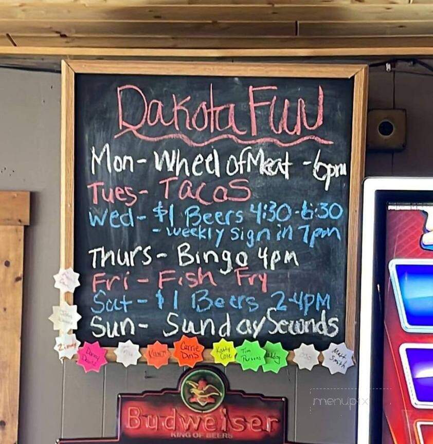 Blader's Dakota Inn - Wautoma, WI menu_pic