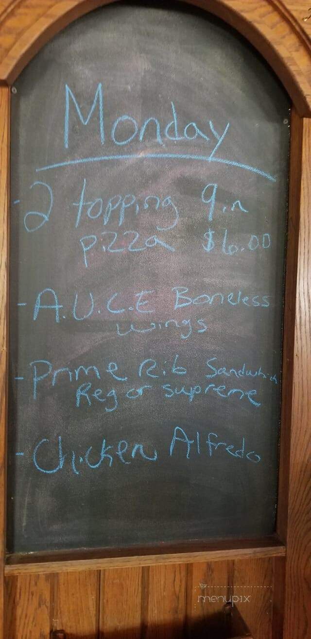 Blader's Dakota Inn - Wautoma, WI menu_pic