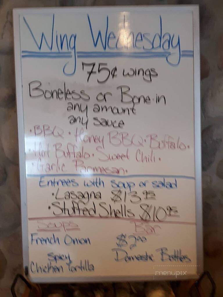 Boundary Waters Lodge - Demotte, IN menu_pic