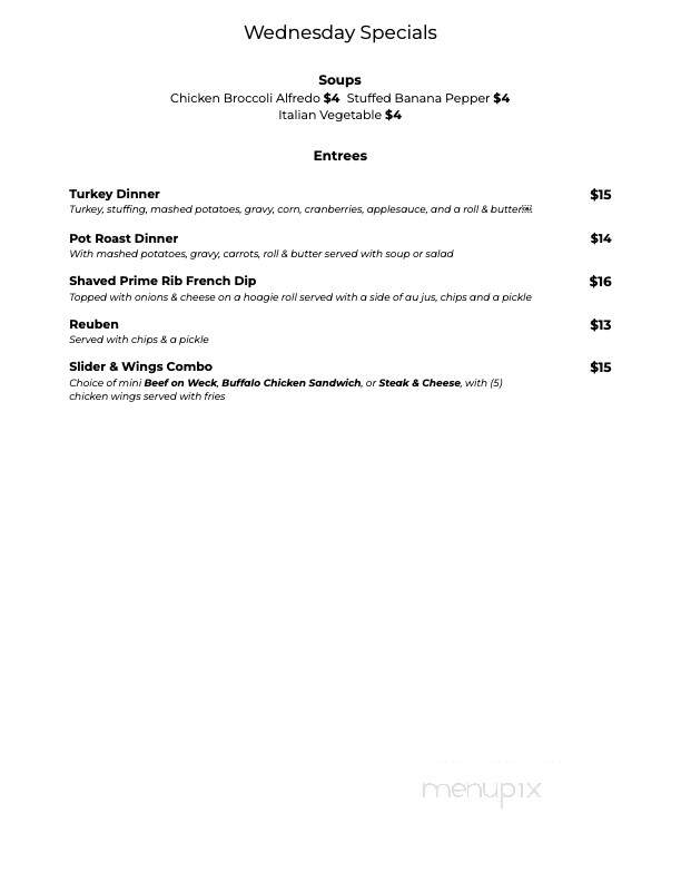 The Brookside - Newfane, NY menu_pic