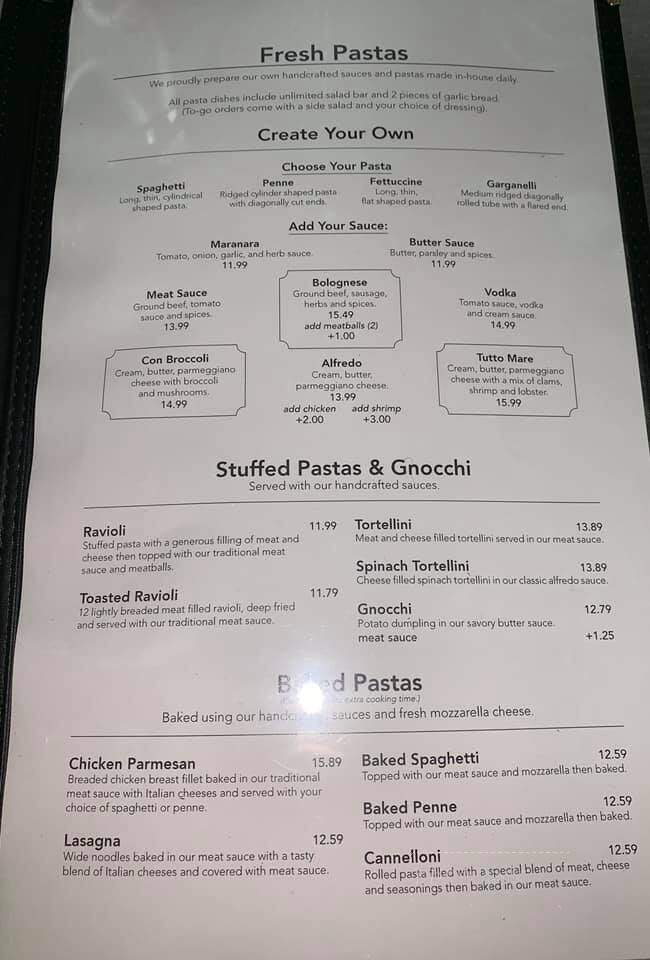 Cavataios' Restaurant - Staunton, IL menu_pic