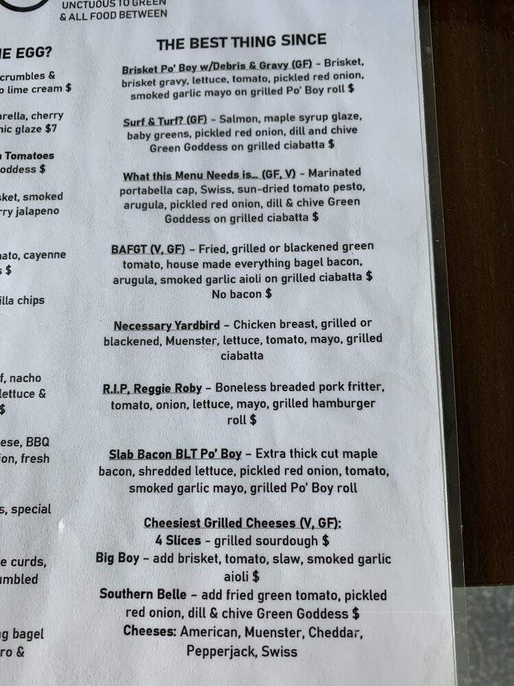 Double Branch Artisanal Ales - Wesley Chapel, FL menu_pic