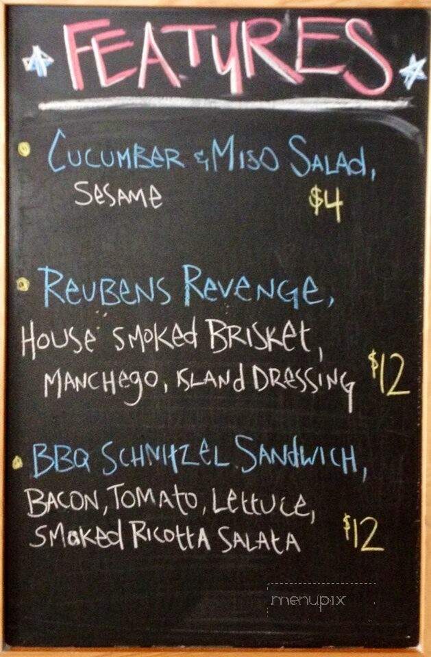 Deer + Almond - Winnipeg, MB menu_pic