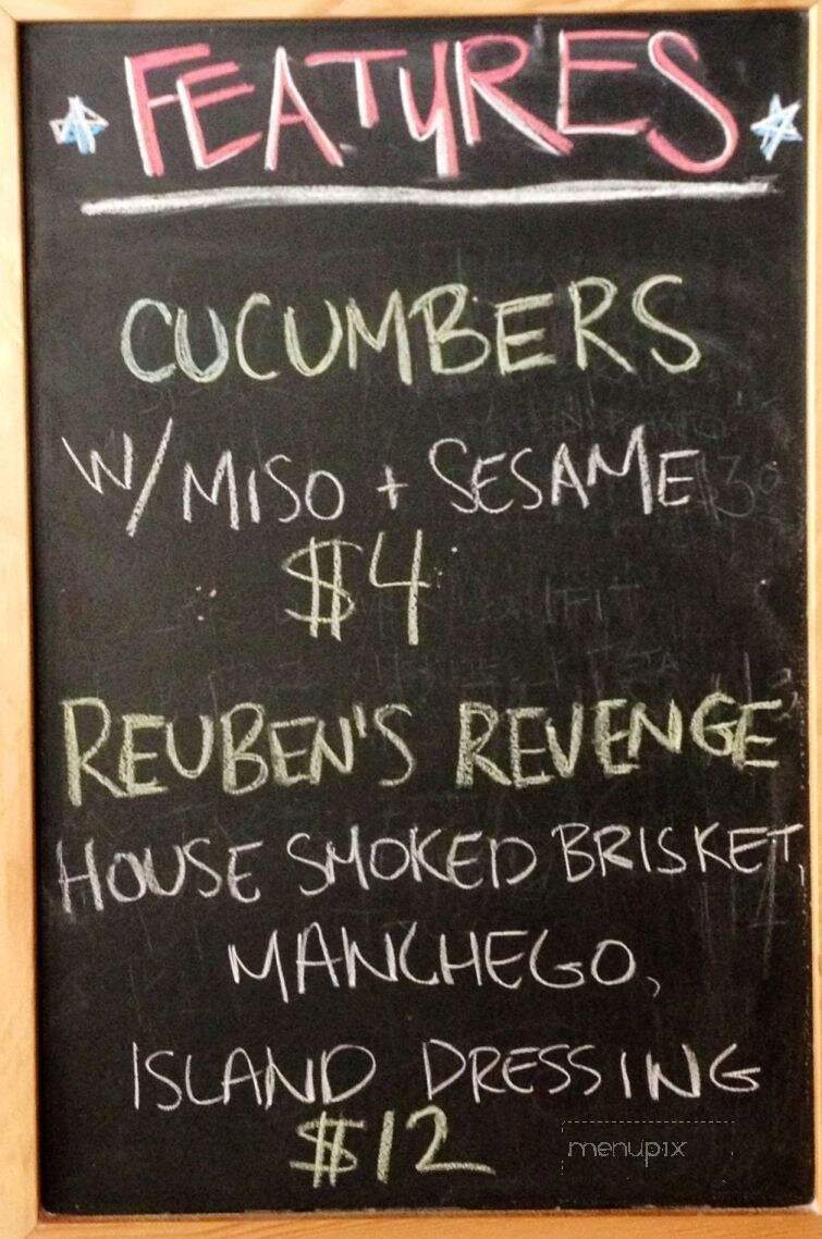 Deer + Almond - Winnipeg, MB menu_pic