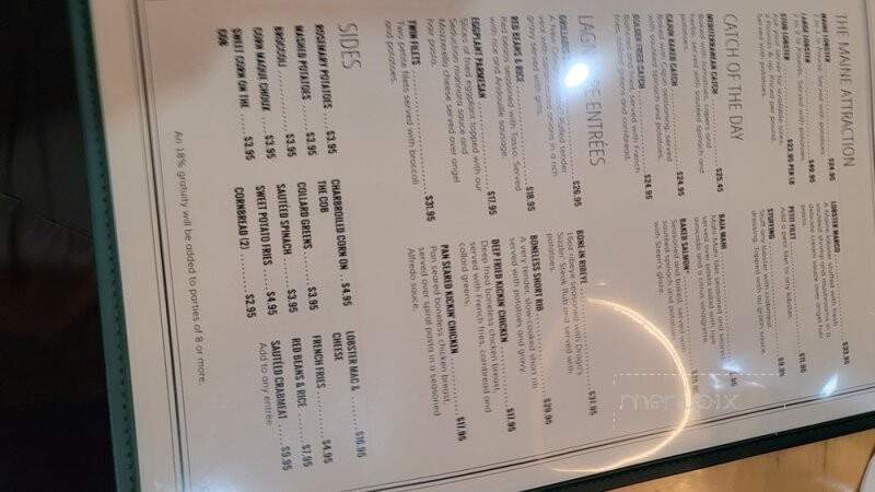 Drago's Seafood Restaurant - Metairie, LA menu_pic