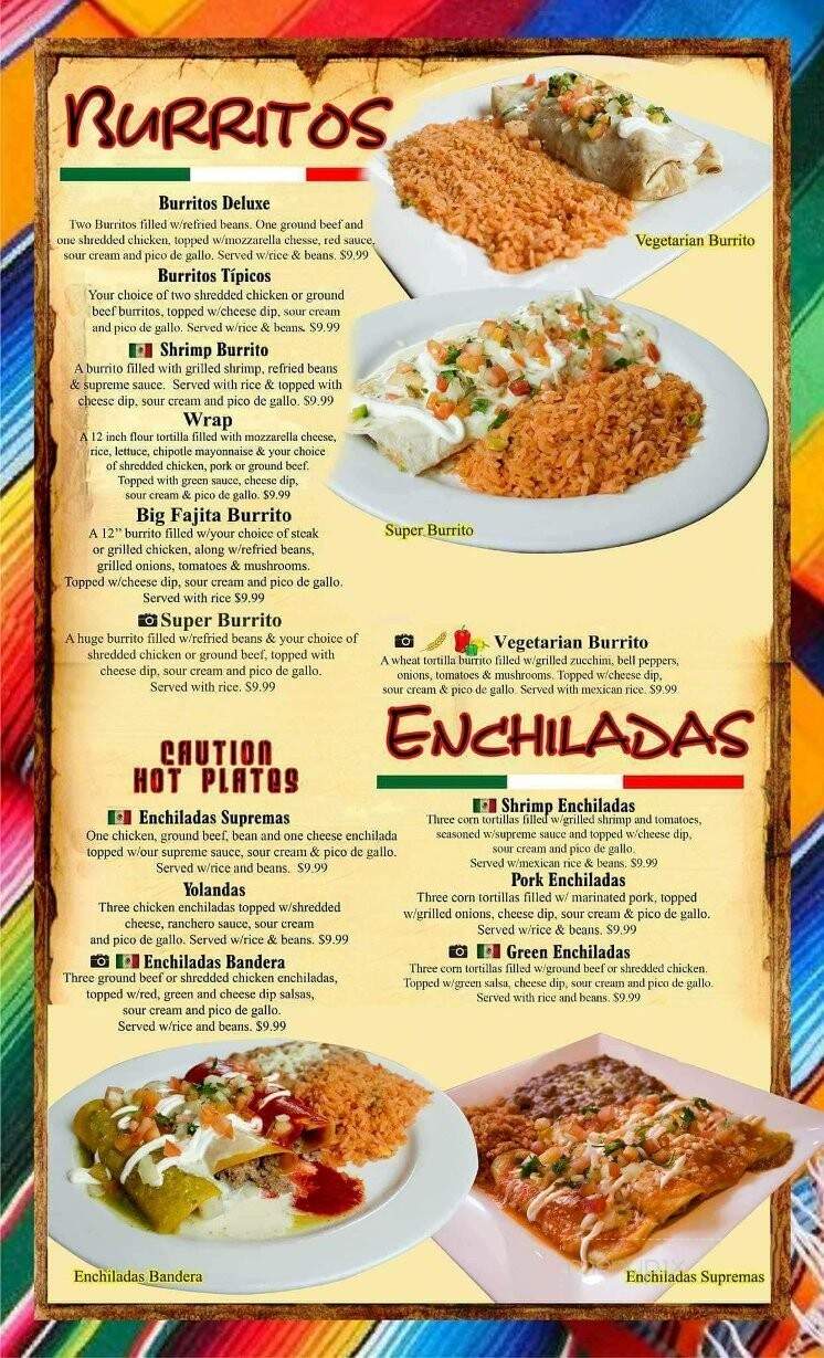 Monterey Mexican Restaurant - Cherokee, IA menu_pic