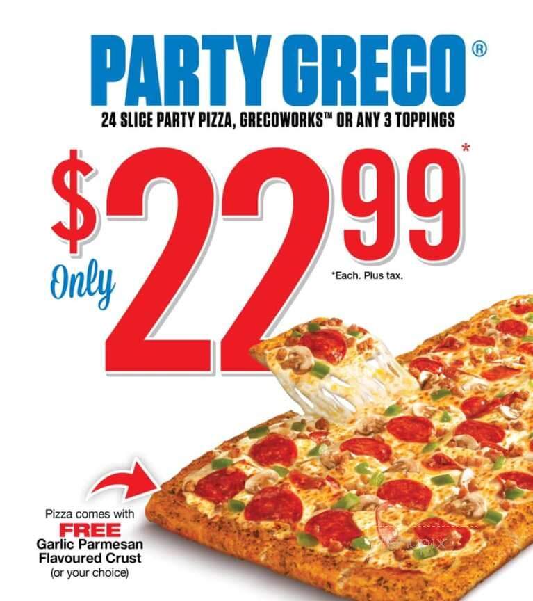 Greco Pizza - Miramichi, NB