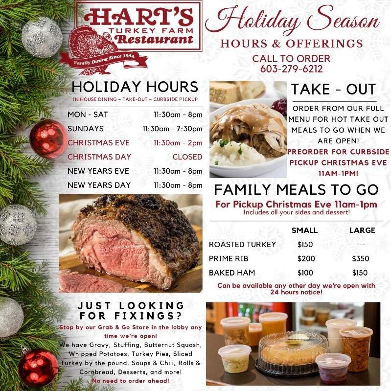 Hart's Turkey Farm Restaurant - Meredith, NH