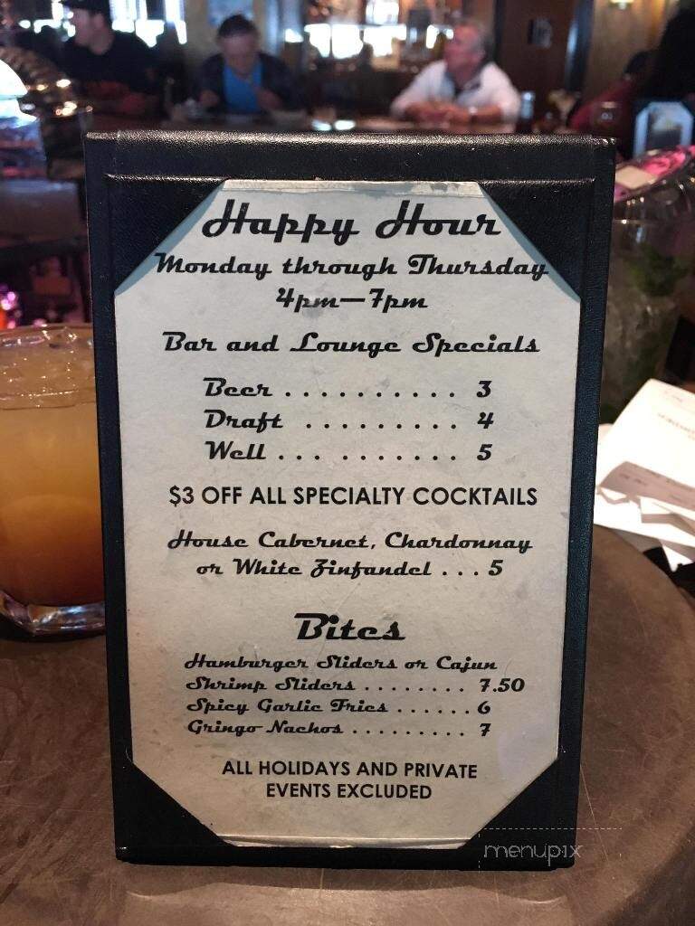 Nick's Rockaway - Pacifica, CA menu_pic