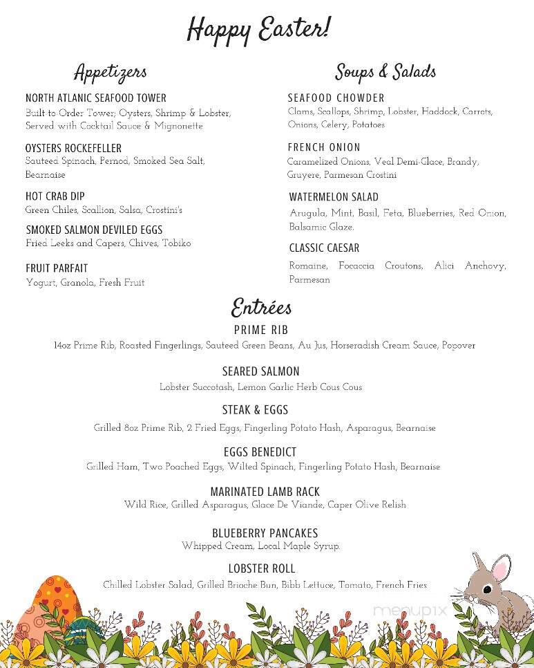 The One Hundred Club - Portsmouth, NH menu_pic