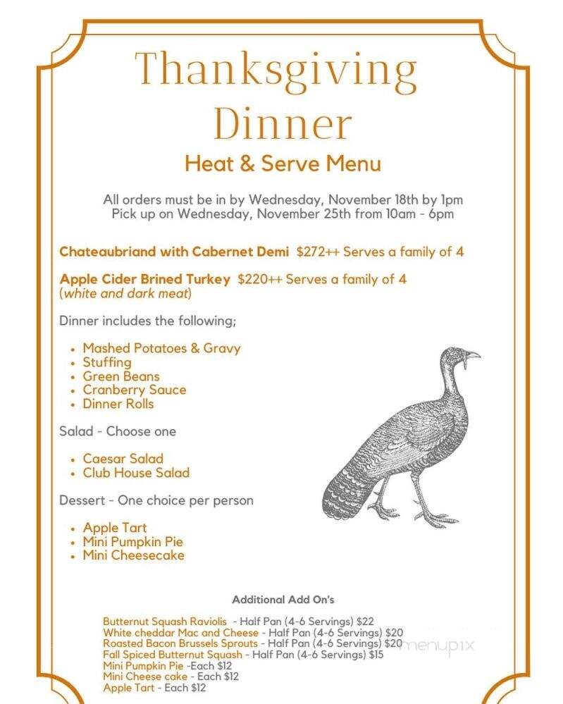 The One Hundred Club - Portsmouth, NH menu_pic