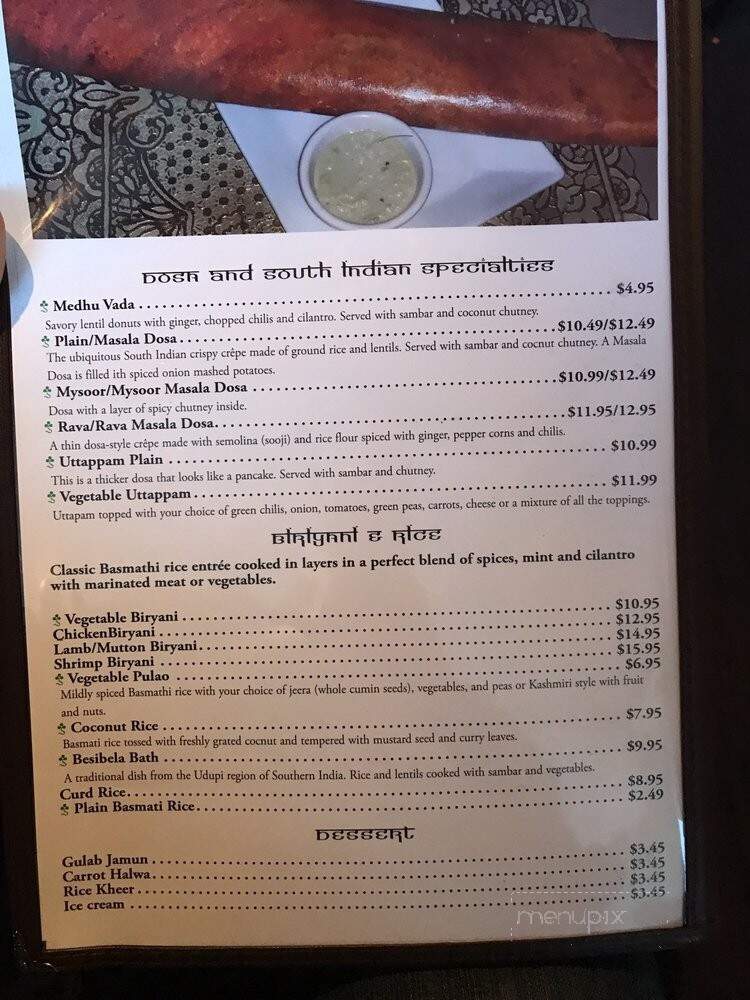 India Sizzling - Fishers, IN menu_pic