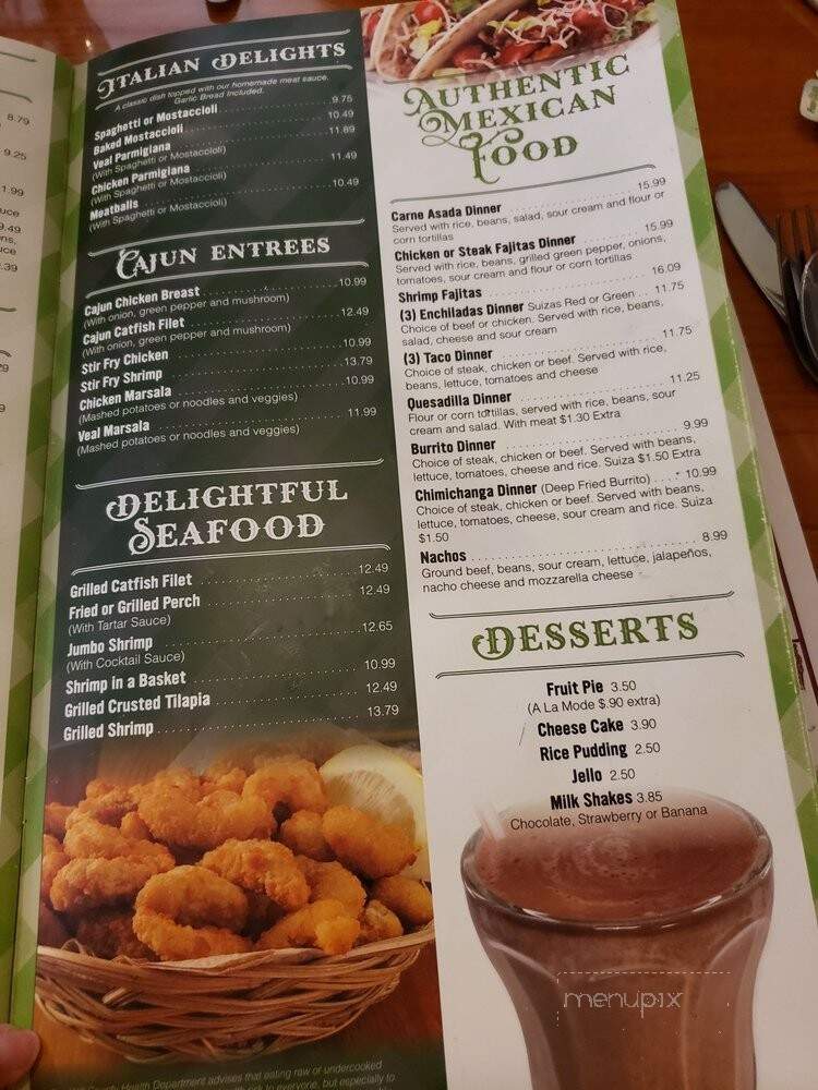 Peppermill Family restaurant - Mokena, IL menu_pic