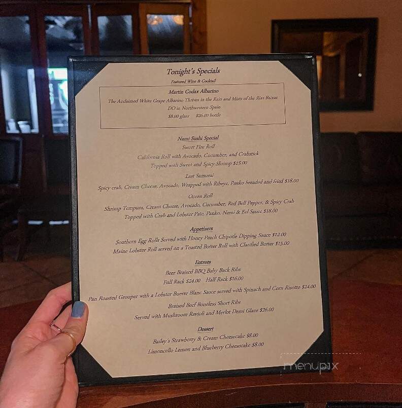 Galley Restaurant - Anderson, SC menu_pic