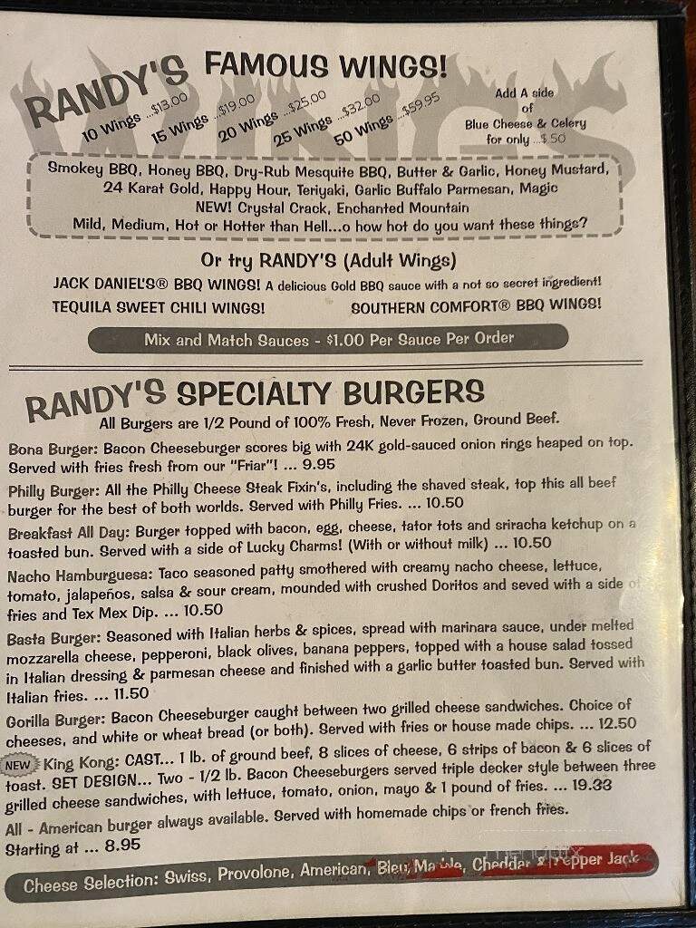 Randy's Up The River - Allegany, NY