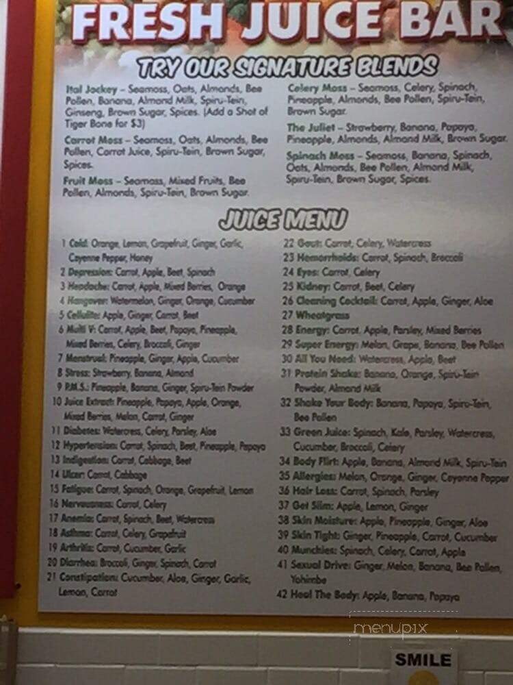 Sybil's Bakery & Roti Cafe - Lauderhill, FL menu_pic