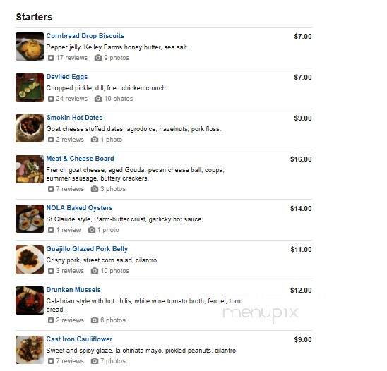 The Royce - Columbus, OH menu_pic