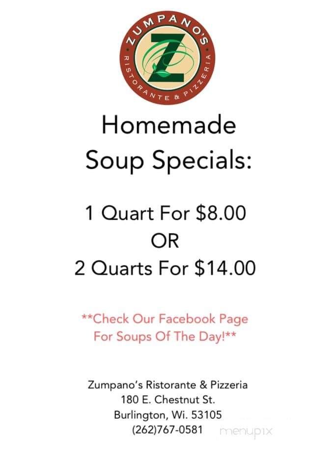 Zumpano's Ristorante - Burlington, WI