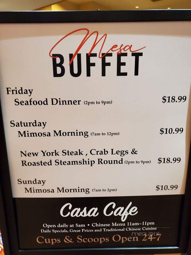 Mesa Buffet - Mesquite, NV