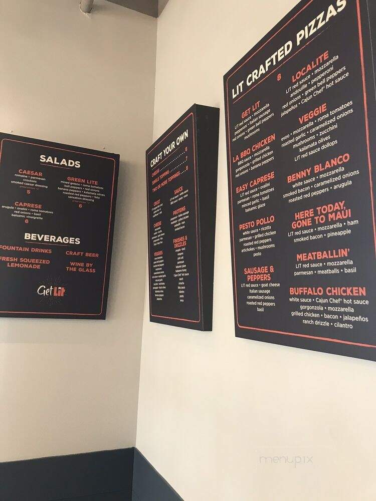 Lit Pizza - Brusly, LA menu_pic