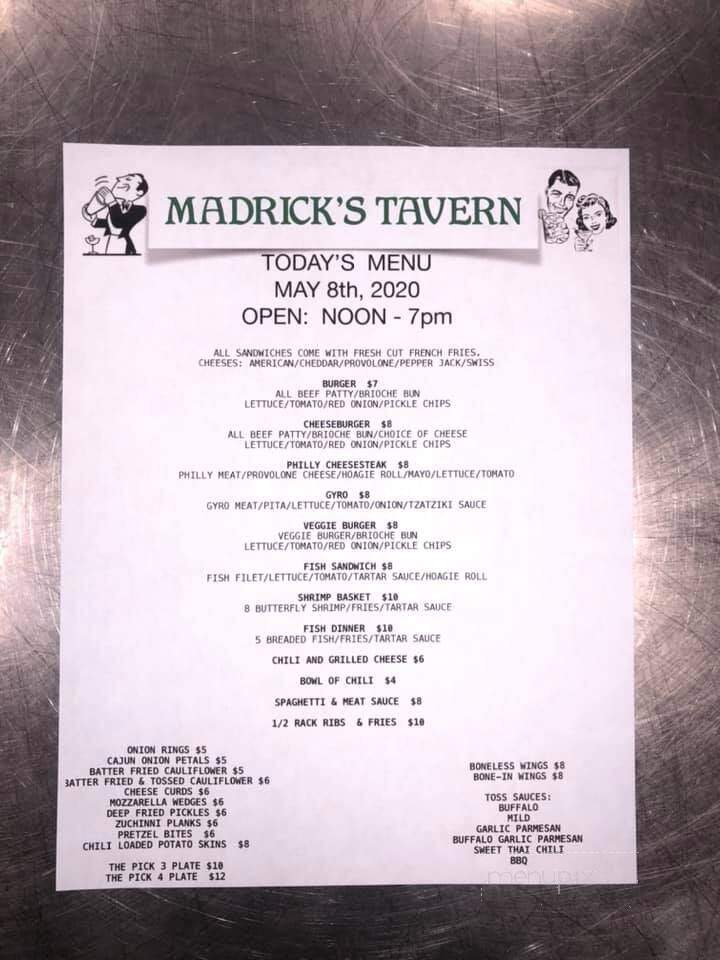 Madricks Tavern - Newbury Township, OH