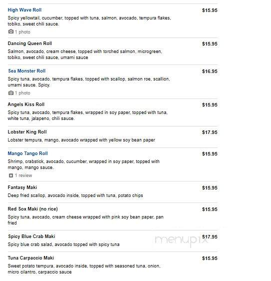 Meet Us - Woburn, MA menu_pic