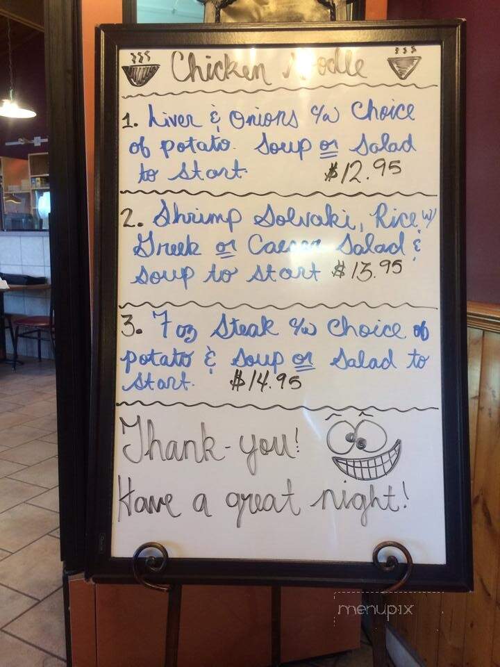 Riverside Diner & Lounge - Entwistle, AB menu_pic