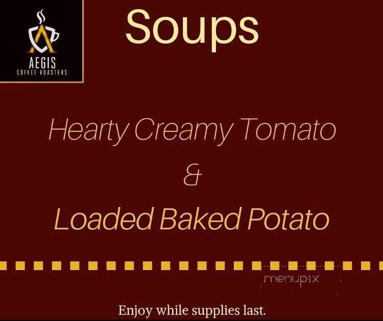 Aegis Coffee Roasters - Du Bois, PA menu_pic