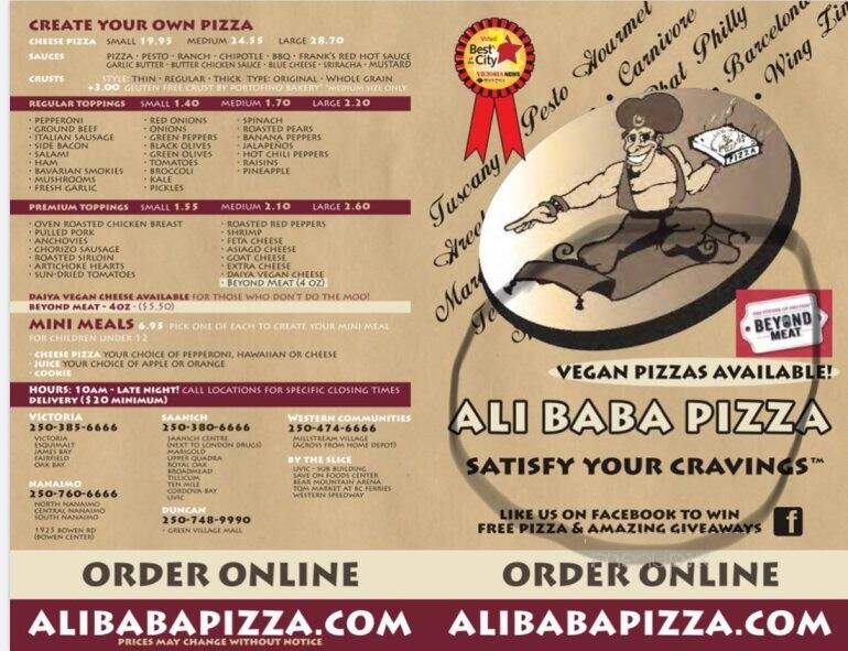 Ali Baba Pizza - Langford, BC
