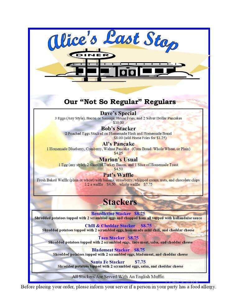 Alice's Last Stop - Dighton, MA