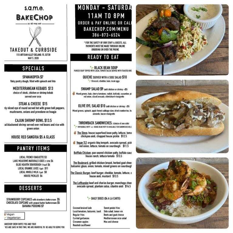 Bake Chop - Deland, FL menu_pic