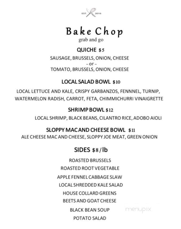 Bake Chop - Deland, FL menu_pic