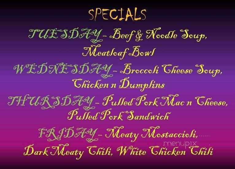 Baked on Division - Du Quoin, IL menu_pic