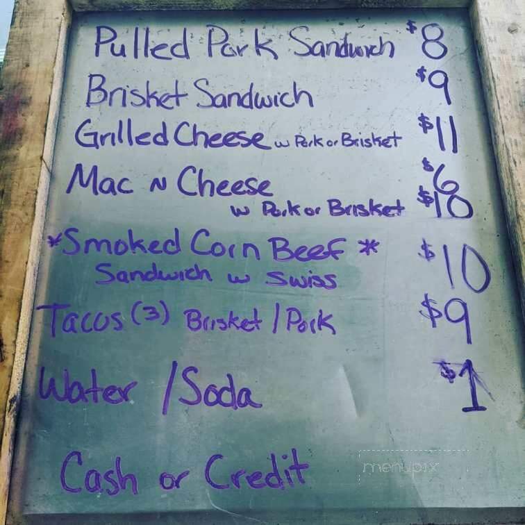 Bearded One BBQ - Monroe Township, NJ menu_pic