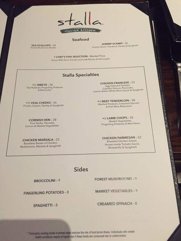 Stalla - Biloxi, MS menu_pic