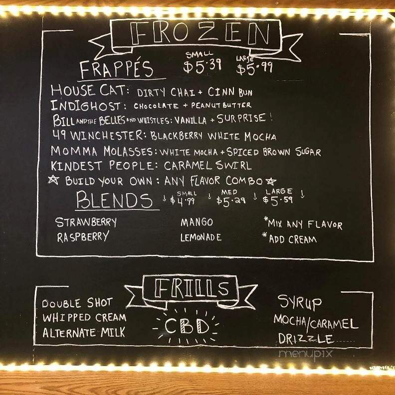Bloom Cafe And Listening Room - Bristol, TN menu_pic