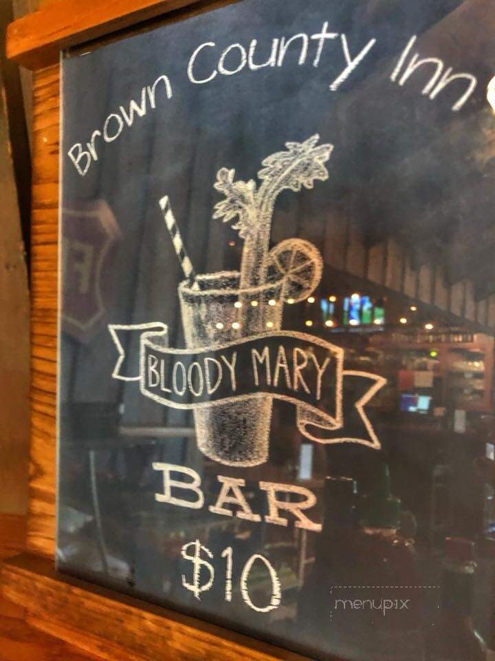 Brown County Inn - Corn Crib Lounge - Nashville, IN menu_pic