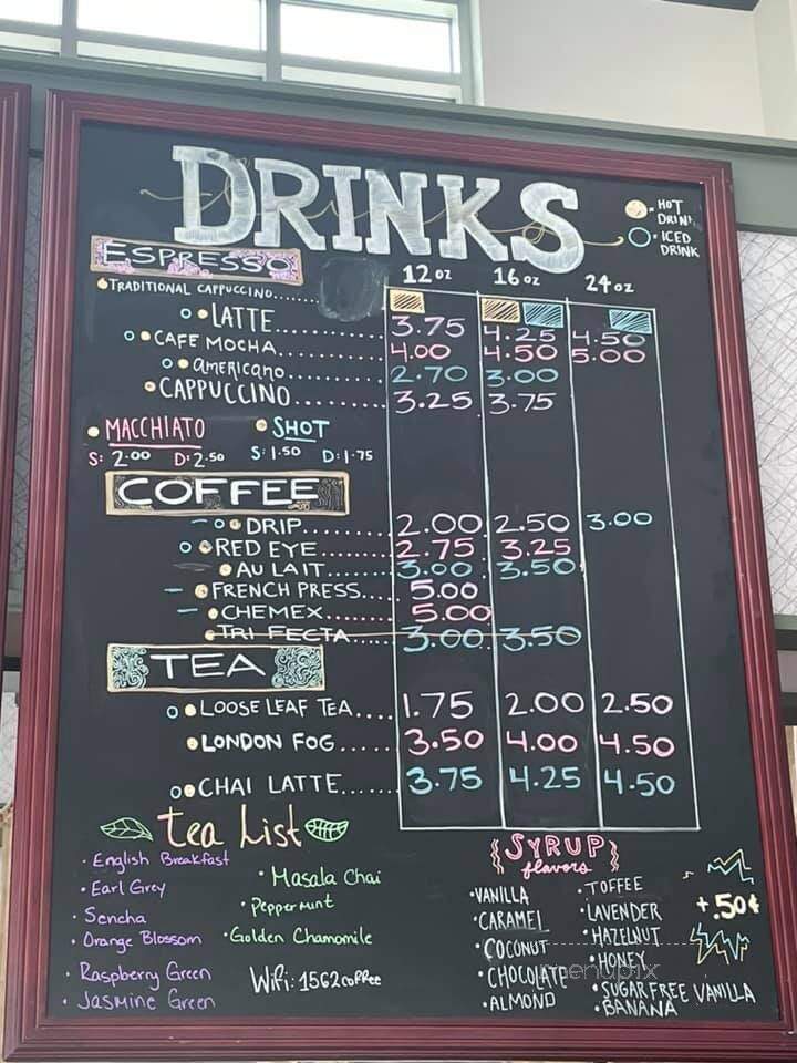 Cafe di Vetro - Lancaster, PA menu_pic