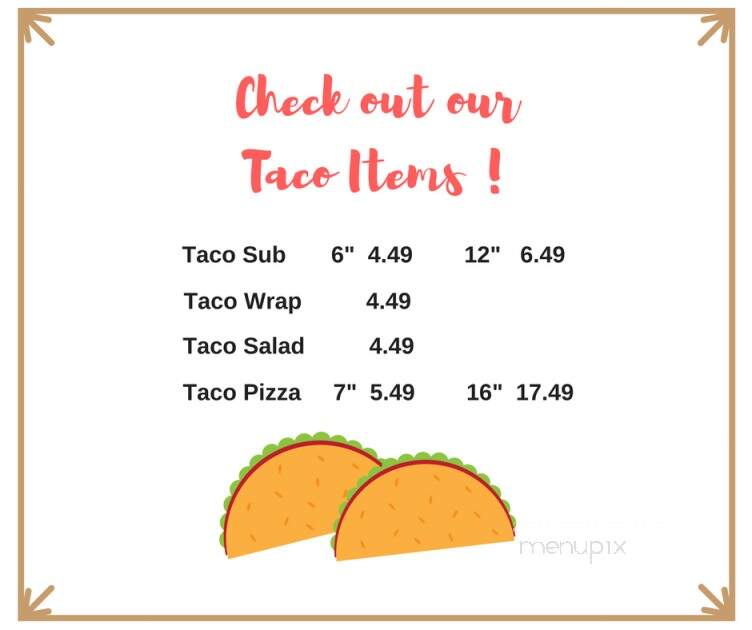 Cenex - Hazen, ND menu_pic
