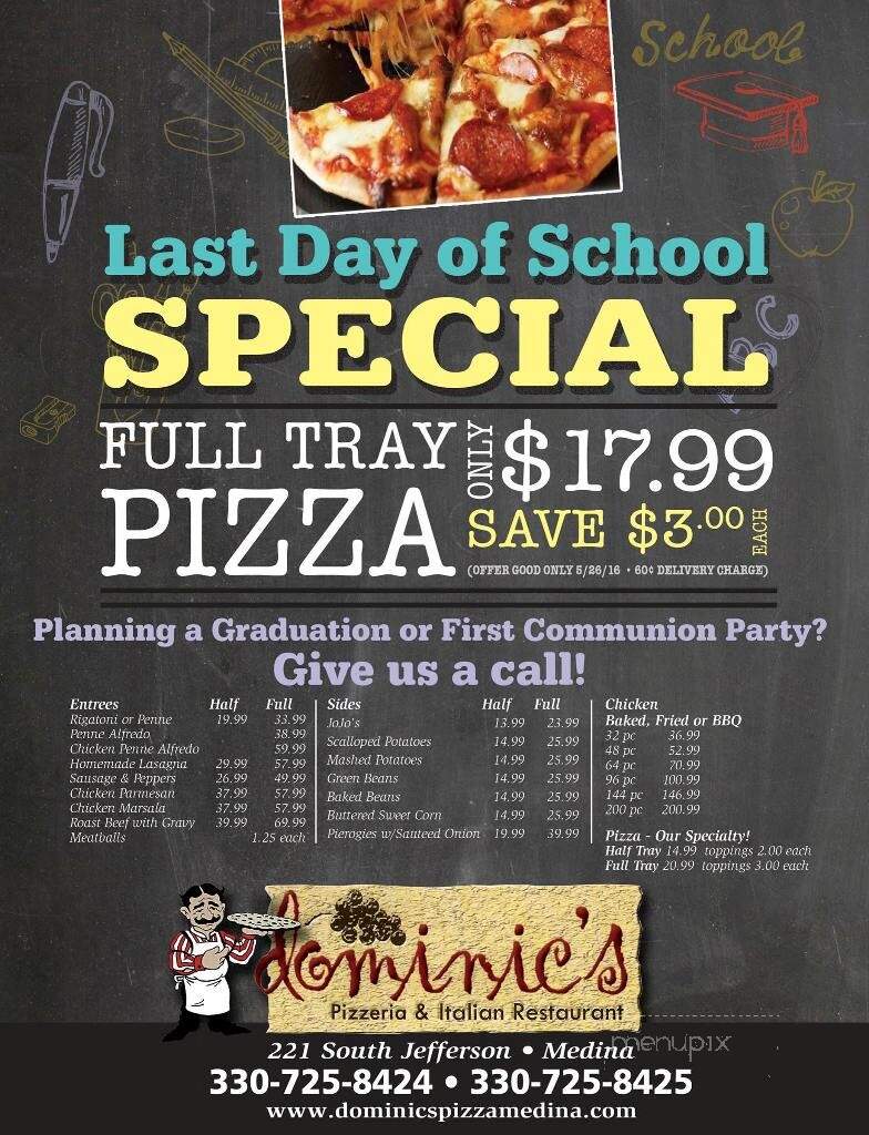 Dominic's Italian Restaurant - Medina, OH