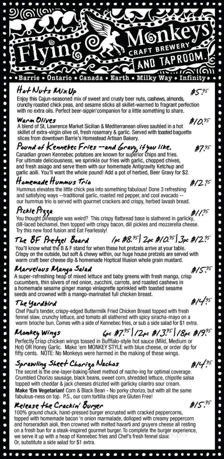 Flying Monkeys Craft Brewery - Barrie, ON