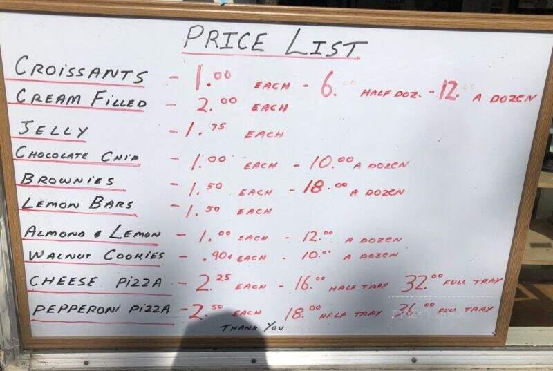 Joseph's Bakery - San Pedro, CA menu_pic