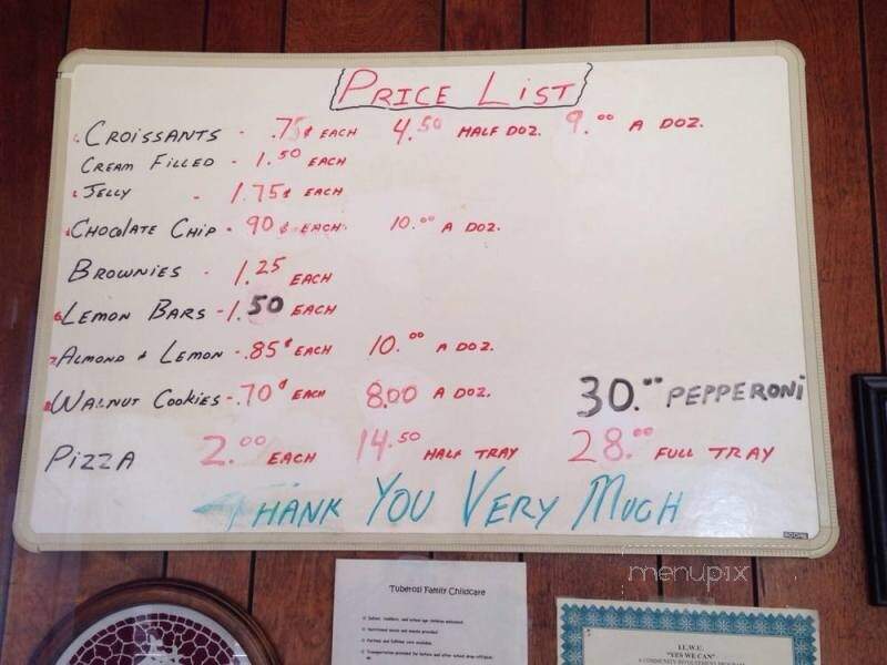 Joseph's Bakery - San Pedro, CA menu_pic