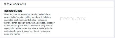 Keller's Farm Stores - Albuquerque, NM menu_pic