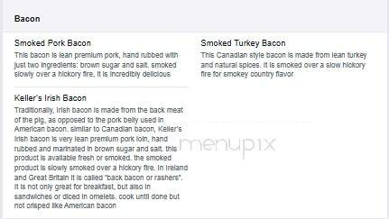 Keller's Farm Stores - Albuquerque, NM menu_pic