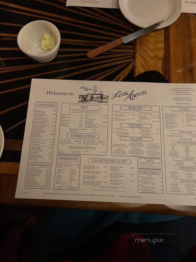 Los Arcos Steak & Lobster - Truth Or Consequences, NM menu_pic